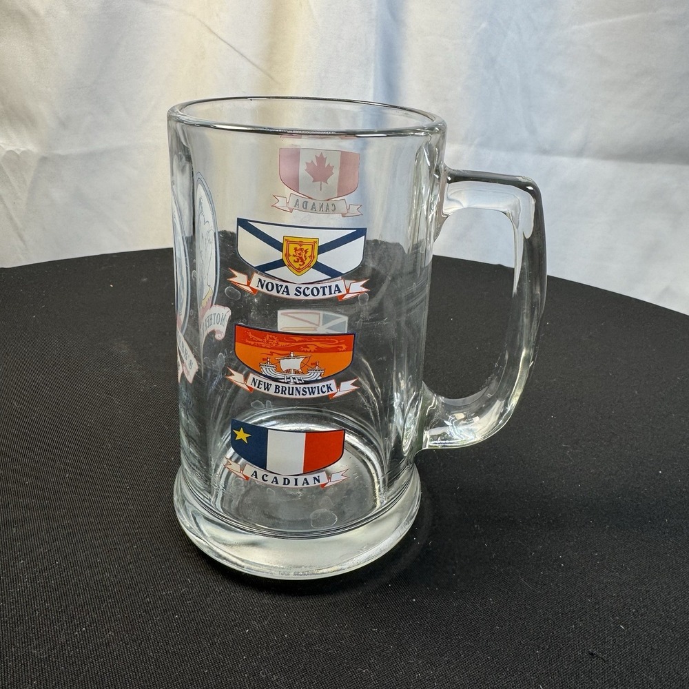 Mother Webb's Steak House Glass Mug Cup Antigonish Nova Scotia Canada Restaurant